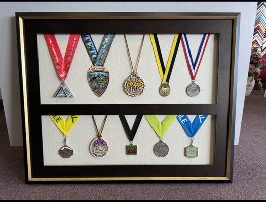 Marathon medals