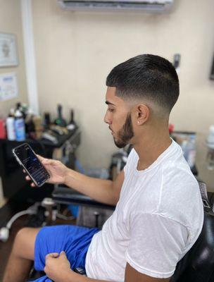 Ask for your mid-skin fade in your next visit.