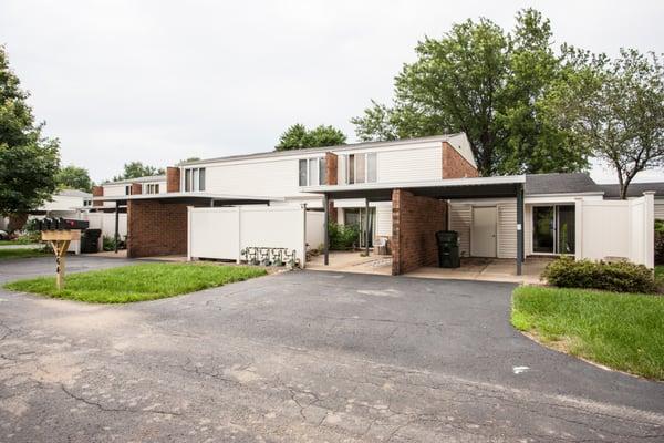 Garages and covered parking for all units