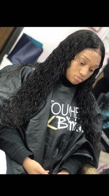 Lace frontal sew-in