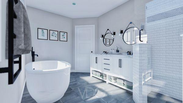 Bringing a master bathroom back to life with the help of Vicon Design Group