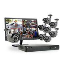 Our 4, 8, and 16-camera surveillance systems come with everything you need to get started and have no monthly fees.