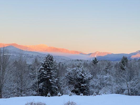 The many beautiful mountain scenes from Stowe properties.