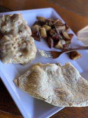 Perfect breakfast included with the stay