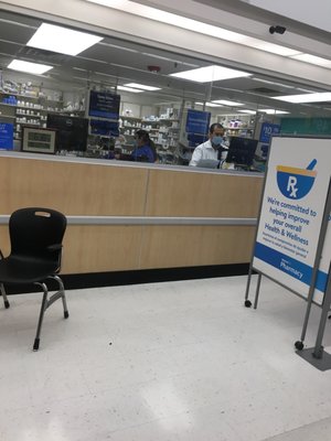 Ernesto here at the Walmart Pharmacy has the worst customer service and even worse is his "Greater than Thou" attitude.