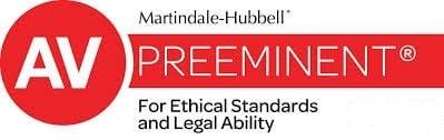 Rated AV Preeminent by Martindale-Hubbell