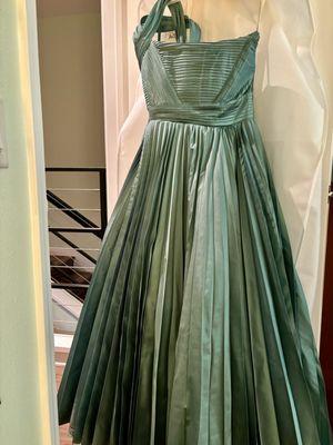 Tarik Ediz dress in nil green