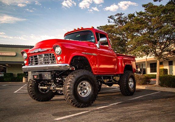 My Bad ass 1955 Chevy 4x4