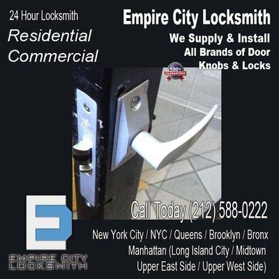 Special door handles  Empirecitylocksmith.com