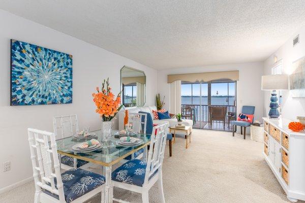 River Village Condo on Hutchinson Island with beautiful views