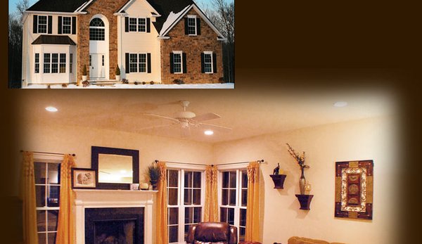 Interior painting and exterior lighting