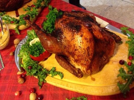 Whole Roasted Thanksgiving Turkey's served all year!