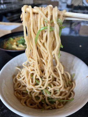 Cold sesame noodles