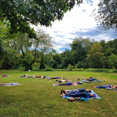 Yoga in the Park Dunedin