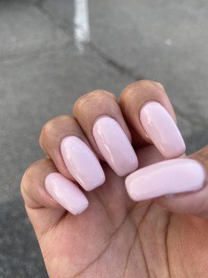 Uneven nail shape