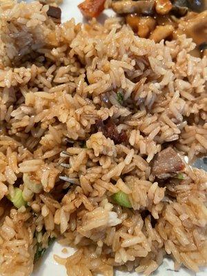 Pork fried rice