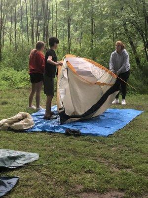 Gorgeous site for camping