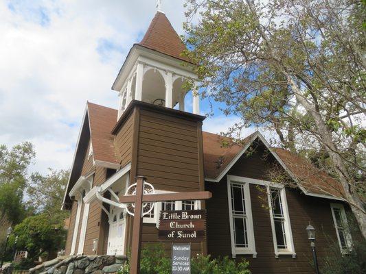 Little Brown Church of Sunol, CA