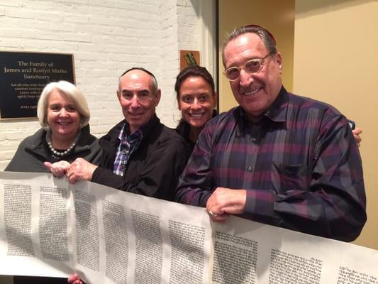 Celebrating Simchat Torah 5776 (2015) together!