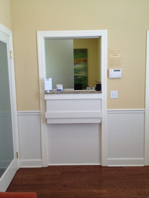 Front desk