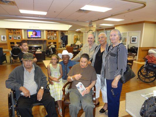 Elmer, Carolyn, Porter, Oscar, Faye, Lillie, and Betty.  Family Counts!