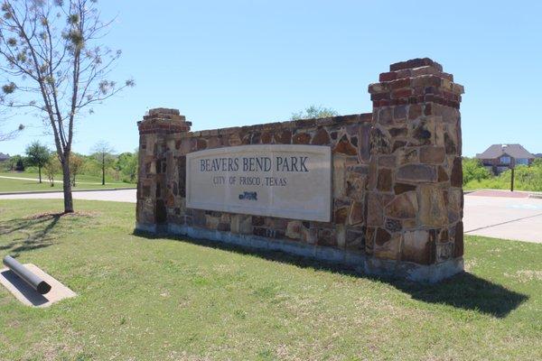 Beavers Bend Park Sign