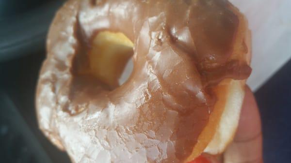 Chocolate covered donut!!!