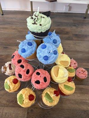 Cupcake candles