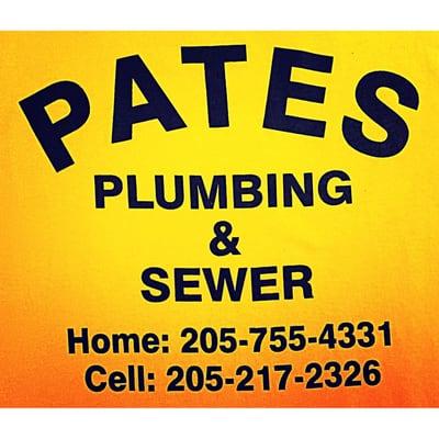 Pate's Plumbing Sewer and Drain Cleaning