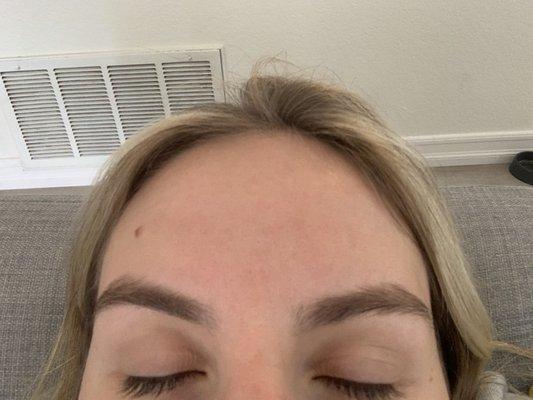 Seriously can't believe my brows look like this today. All thanks to Tiffany!