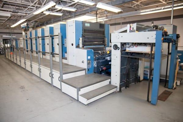 6-color large format lithographic press