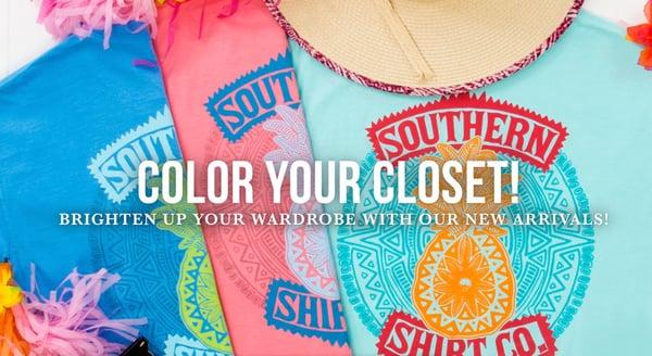 Bring in some Color in your Closet with these Pineapple shirts from Southern Shirt Co.