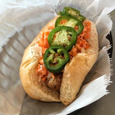 Bahn Mi hot dog