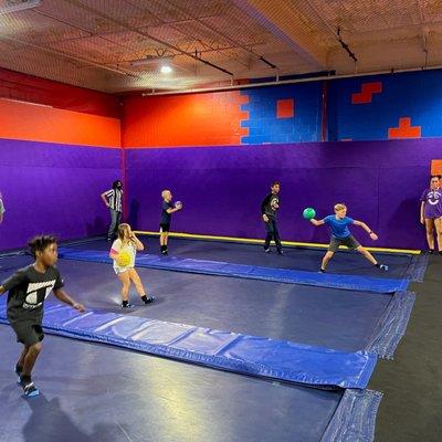 Jumper Favorite, Trampoline Dodgeball!!