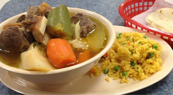 Great caldo on a rainy day!