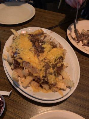 Roast beef cheese fries!