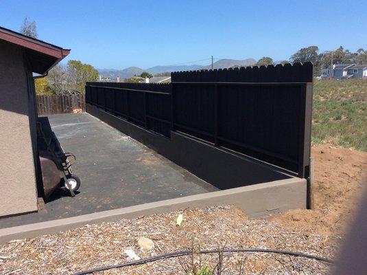 Retaining walls