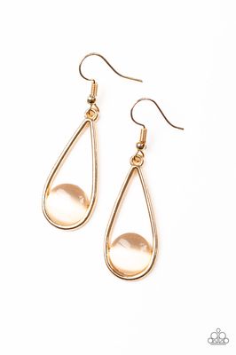 $5.00 Gold Cat-eye Earrings