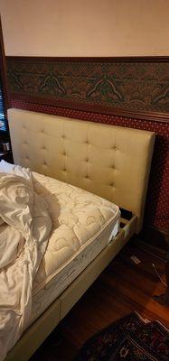 Bed headboard after.