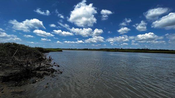 Mingo point just before kiawah beach