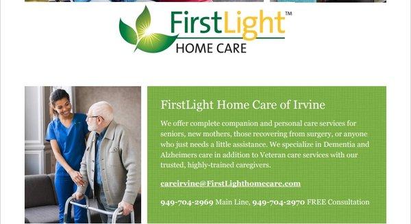 FirstLight Home Care of Irvine