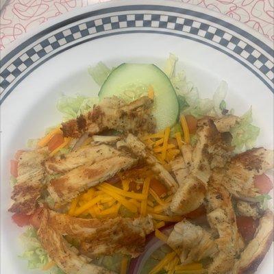 Grilled chicken salad