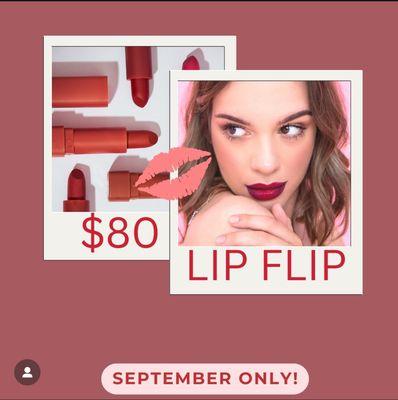 Lip Flip Special for September!