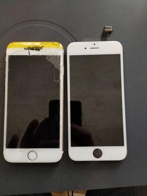 iPhone 6, before installing a new screen.