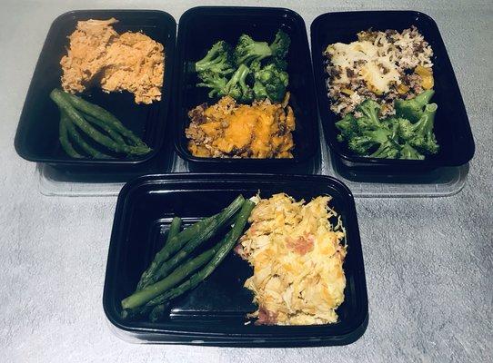 Meal prep of a client