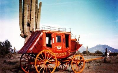 Stagecoach built by Erwin Weiland.