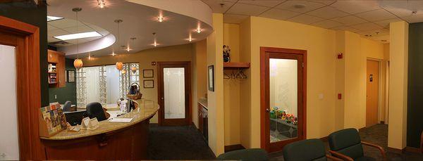 dental reception - front desk