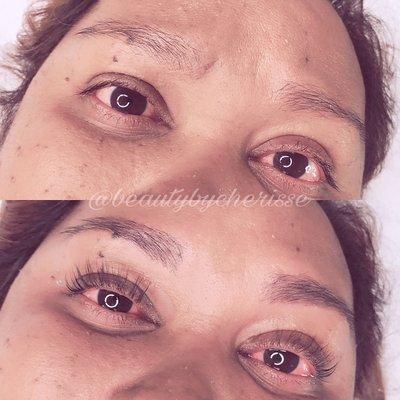 Lash Lift + Brow Wax & Tint