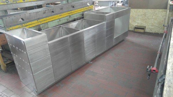 Stainless steel cabinet