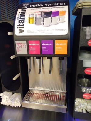 First time I've seen Vitamin Water on tap at a Circle K. ETA: It did not work.